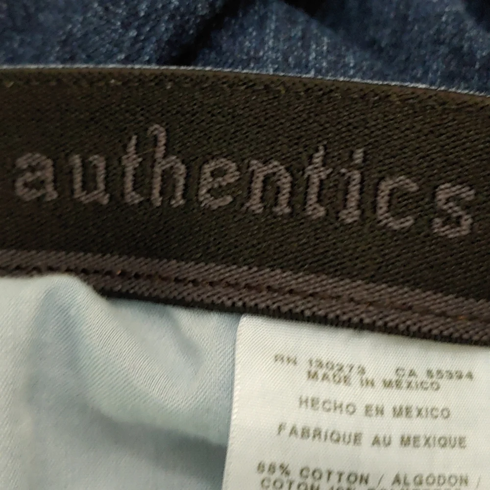 Wrangler Authentics Men's 34W Straight Legged Jeans